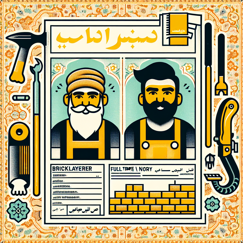 استخدام بنا و کارگر دائمی