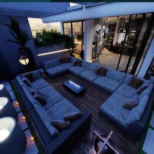 نوبنیاد ۳/ دوخواب/روبه نما/شیک/ کلید نخورده