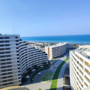 برج ساحلی کرانه ۱۱۴ متر دو خواب دید دریا