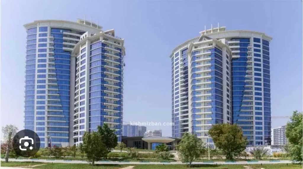 رهن و اجاره اپارتمان 110 متری دوخواب فاز۷ نگین شمالی