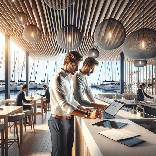 استخدام وسط کار آقا و خانم در رستوران مارینا با جای خواب