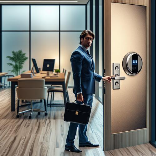 استخدام نصاب دستگیره هوشمند آقا